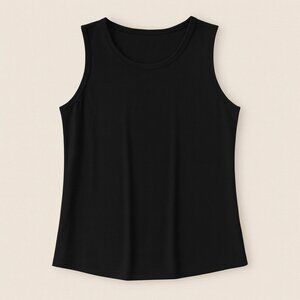 Nine West Classic Black Sleeveless Top